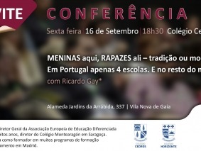 2016 - Convite Conferência Ricardo Gay Porto